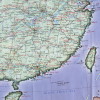 Карта юго-востока Китая